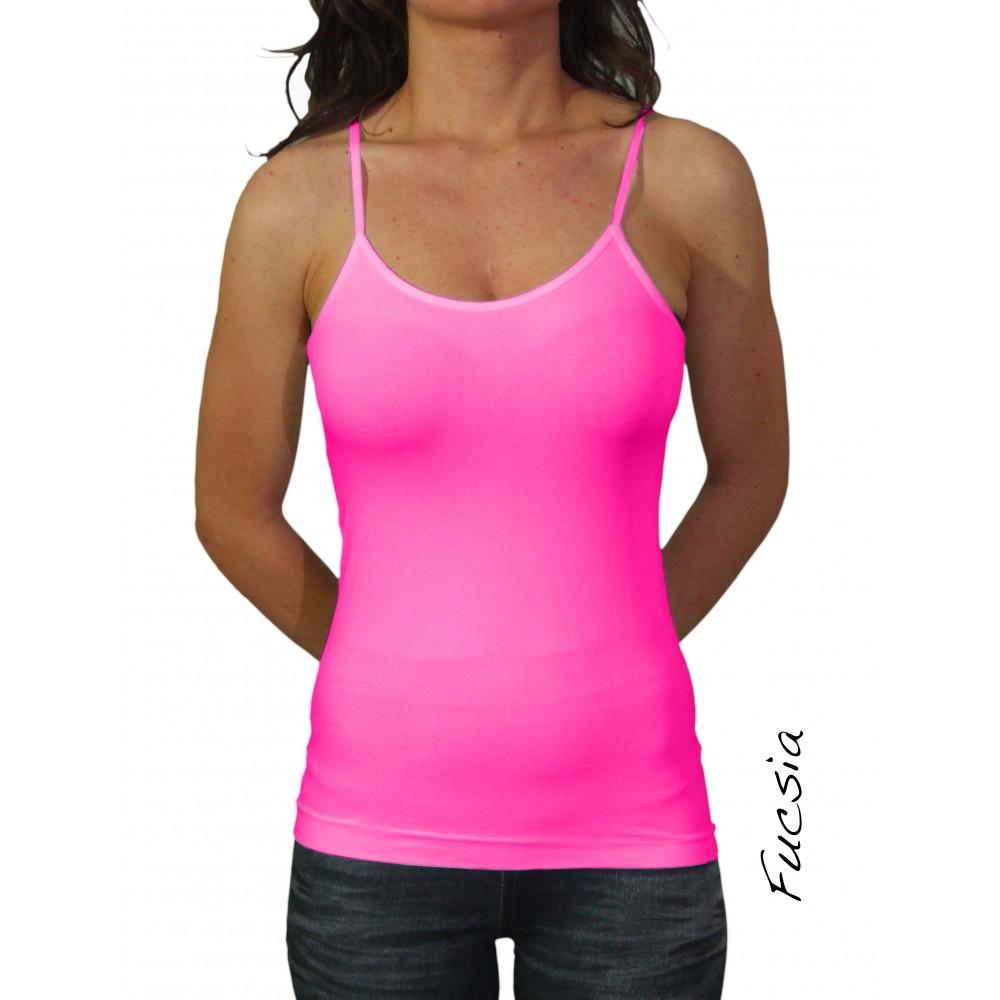 Canotta canottiera slim fit  maglia donna...