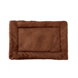 3003 Materassino morbido in vellutino per cani taglia m marrone 48 x 41 cm 2