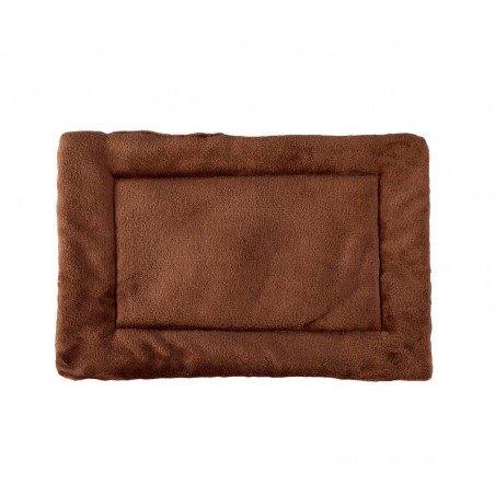 3003 Materassino morbido in vellutino per cani taglia m marrone 48 x 41 cm