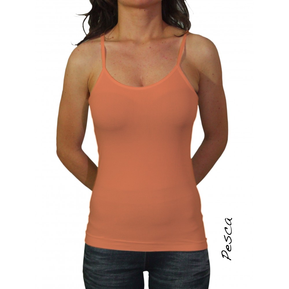 Canotta canottiera slim fit  maglia donna...