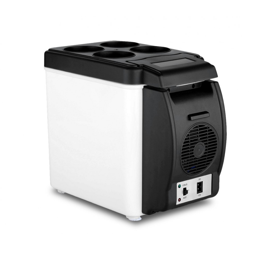 203002 Frigo portatile da auto 2 in 1 caldo e freddo 6 litri alimentazione 12 V