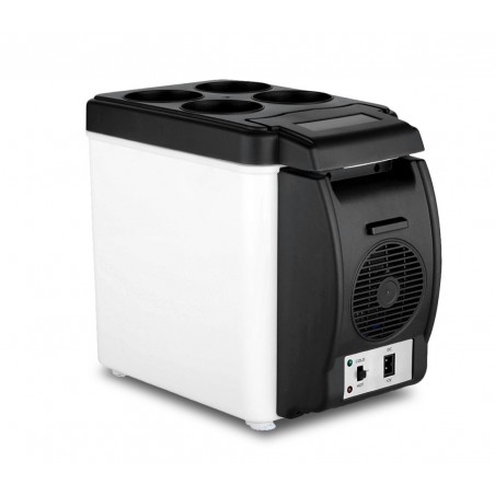 203002 Frigo portatile da auto 2 in 1 caldo e freddo 6 litri alimentazione 12 V