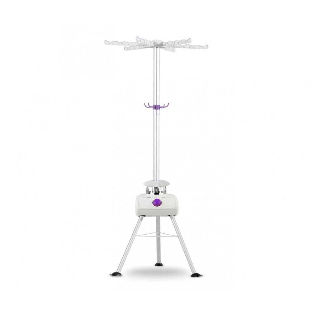 930048 Asciugabiancheria elettrico a pallone ad aria calda con timer 145 x 60 cm