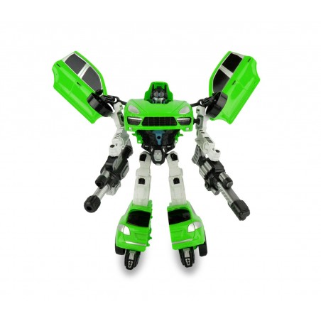 377496 Power robot trasformabili in automobile due modelli con armi