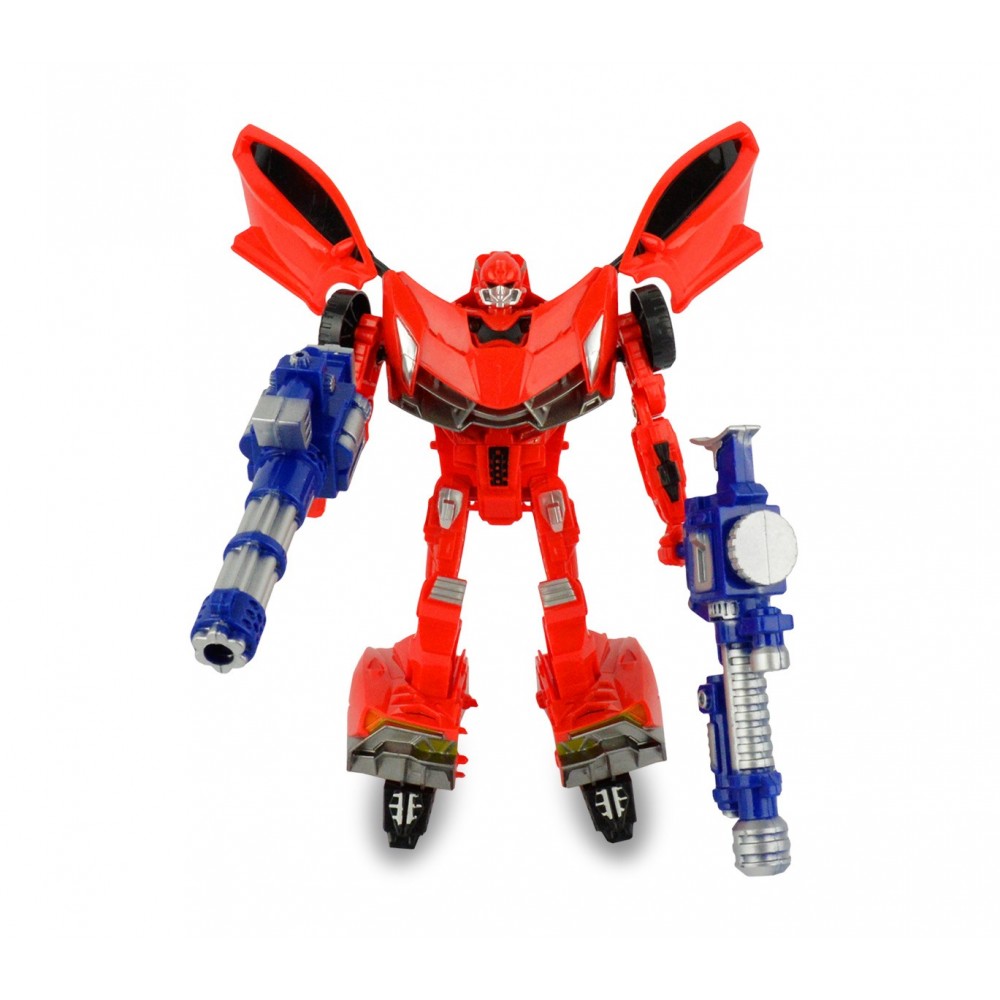 377496 Power robot trasformabili in automobile due modelli con armi