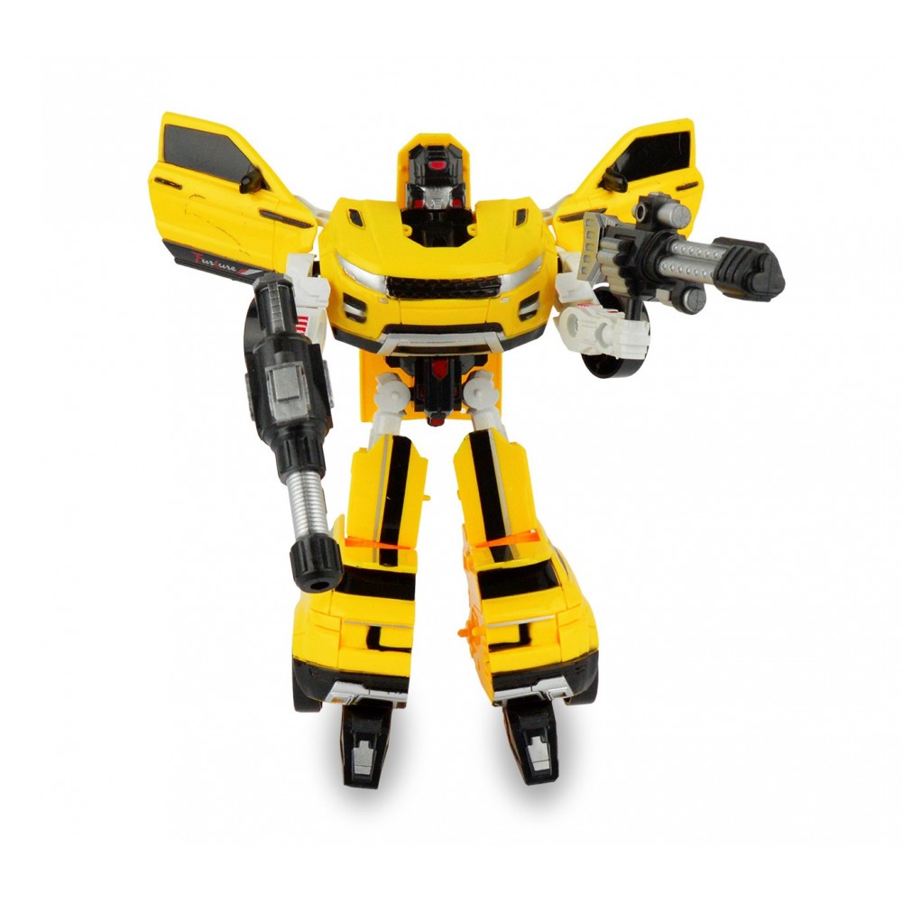 377496 Power robot trasformabili in automobile due modelli con armi