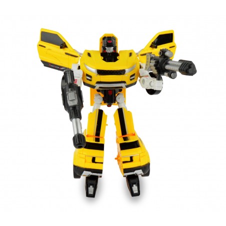 377496 Power robot trasformabili in automobile due modelli con armi