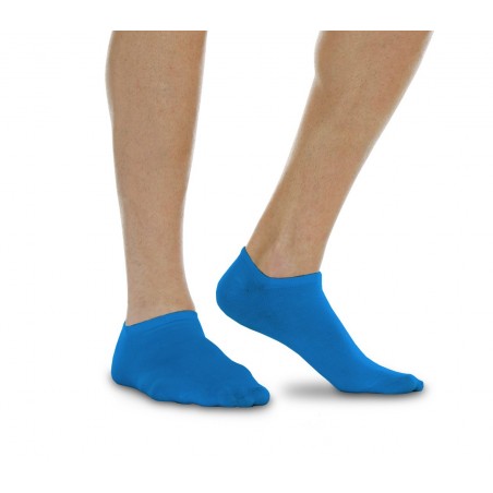 N803 Pack da 12 paia di fantasmini fluo da uomo vari colori in cotone