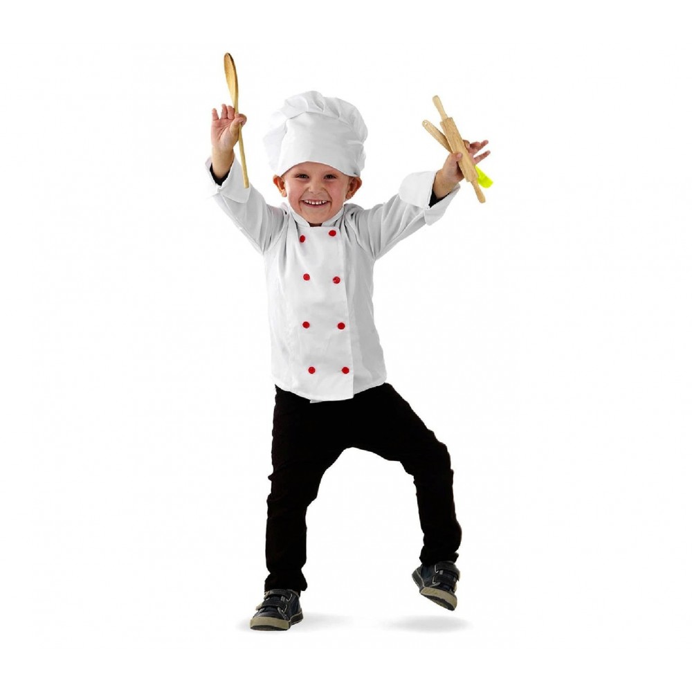 368714 Costume Chef Bambino Bambina