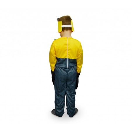 619359 Costume di carnevale Aiutante giallo e blu da Bambino da 3 a 12 anni 619359 Costume di carnevale Aiutante giallo e blu da Bambino da 3 a 12 anni