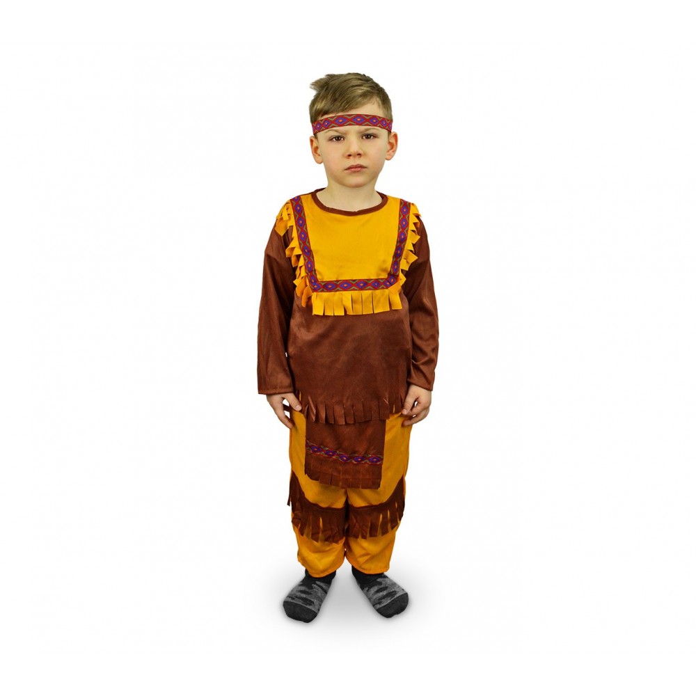 537547 Costume di carnevale Indiano da Bambino da 3 a 12 anni
