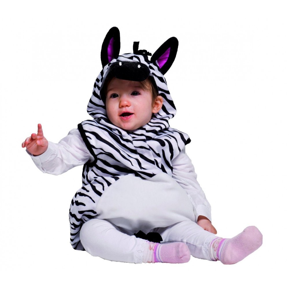 985033 Costume Zebra Bambina 12 Mesi