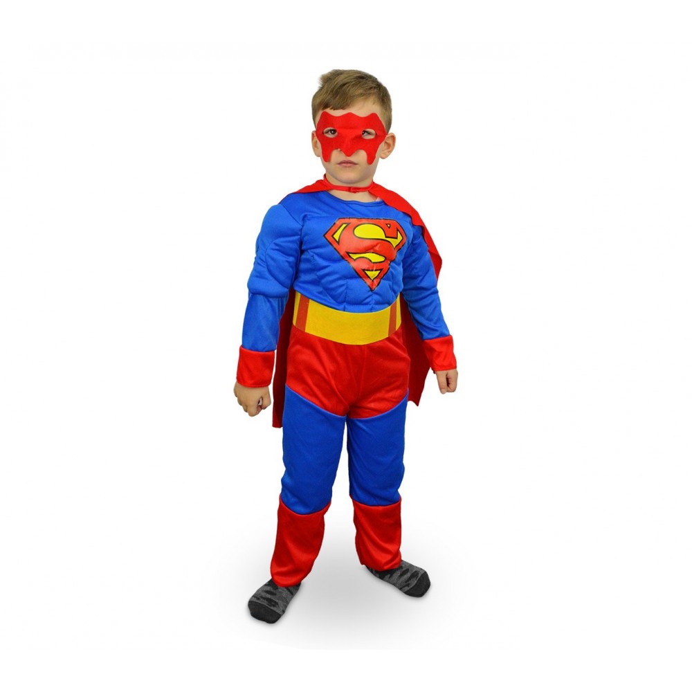537660 Costume di carnevale Supereroe da Bambino da 3 a 12 anni