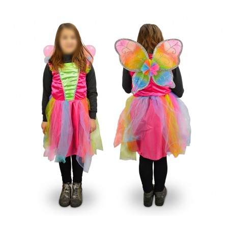 616945 Costume di carnevale da farfalla da Bambina da 3 a 12 anni 616945 Costume di carnevale da farfalla da Bambina da 3 a 12 anni