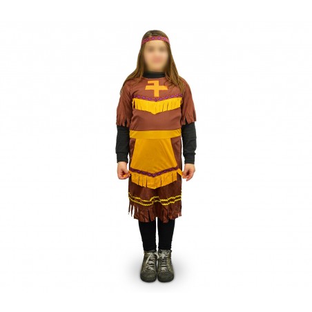 537561 Costume di carnevale da indiana da Bambina da 3 a 12 anni 537561 Costume di carnevale da indiana da Bambina da 3 a 12 anni