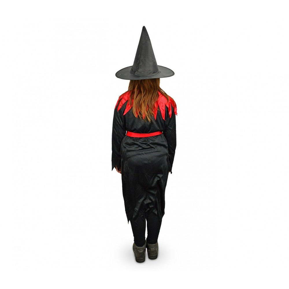 368745 Costume di carnevale da strega da Bambina da 3 a 12 anni