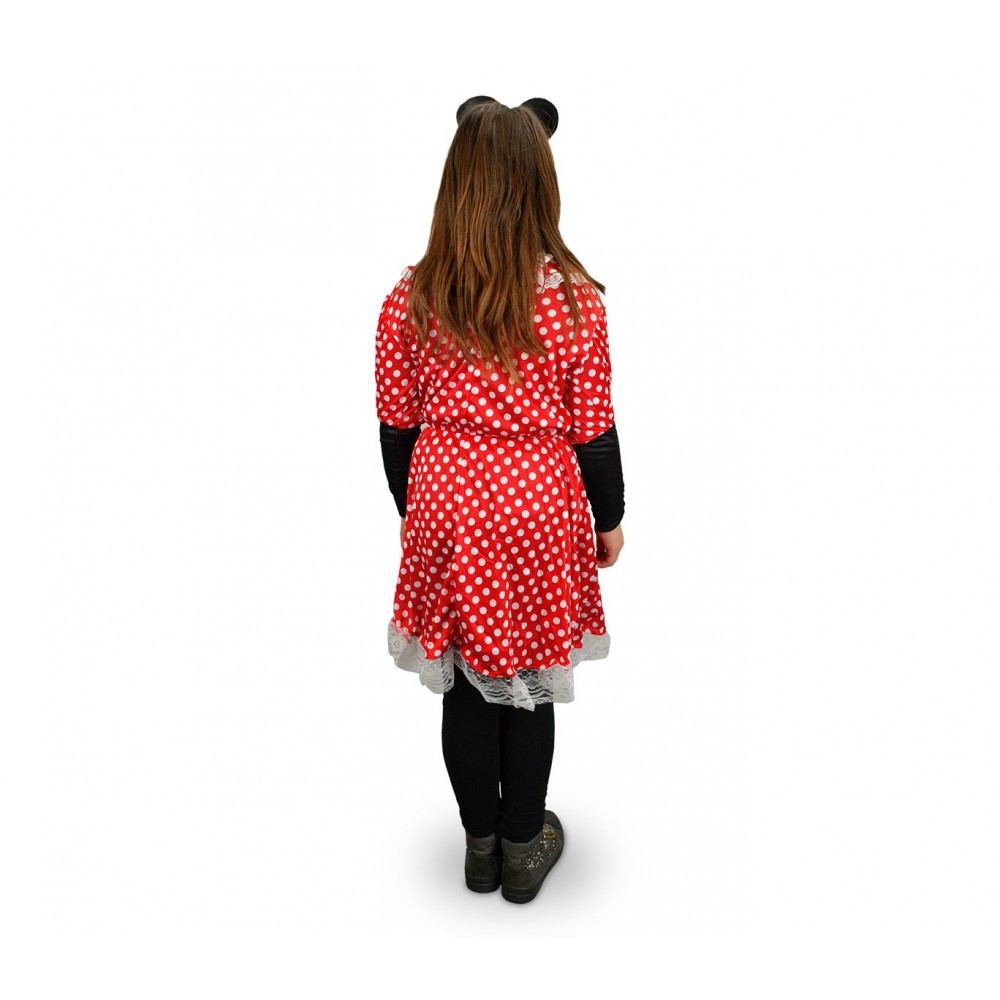 538186 Costume di carnevale da topina da Bambina da 3 a 12 anni