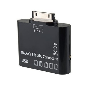 Image of Kit connessione 5 in 1 connection camera GALAXY tab lettore card porta Usb 7106892105915