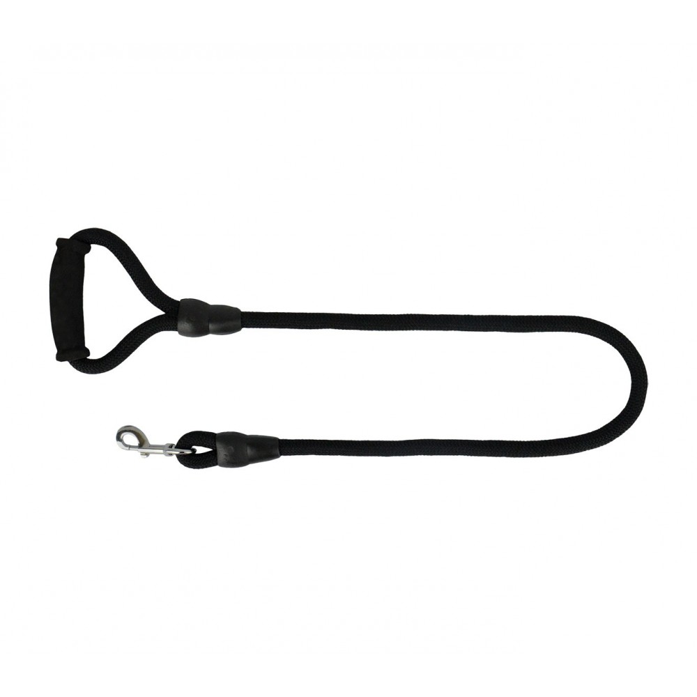 130077 Guinzaglio a corda per cani taglia media e grande 114 cm con moschettone