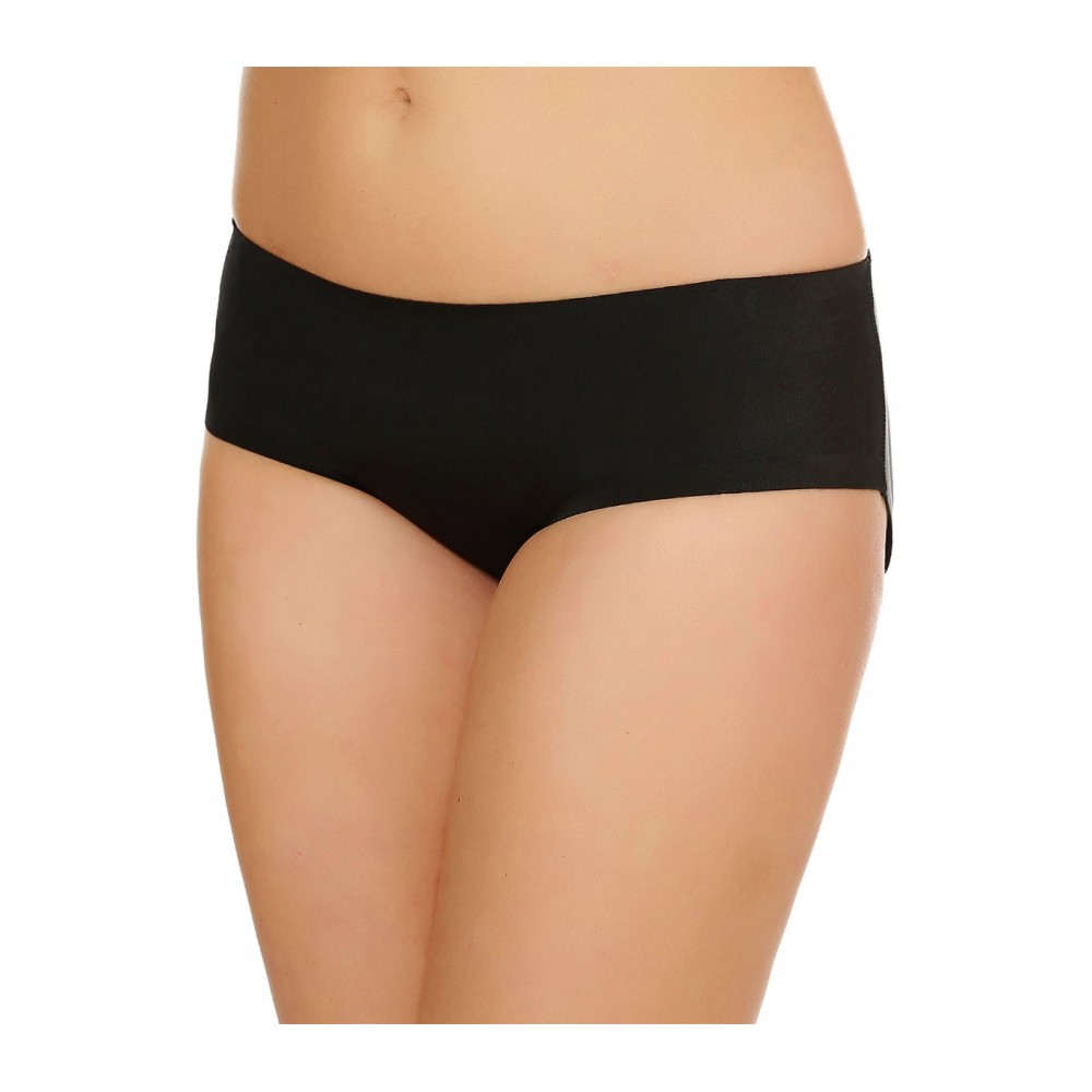 Culotte imbottita in microfibra con effetto push-up dei glutei senza cuciture