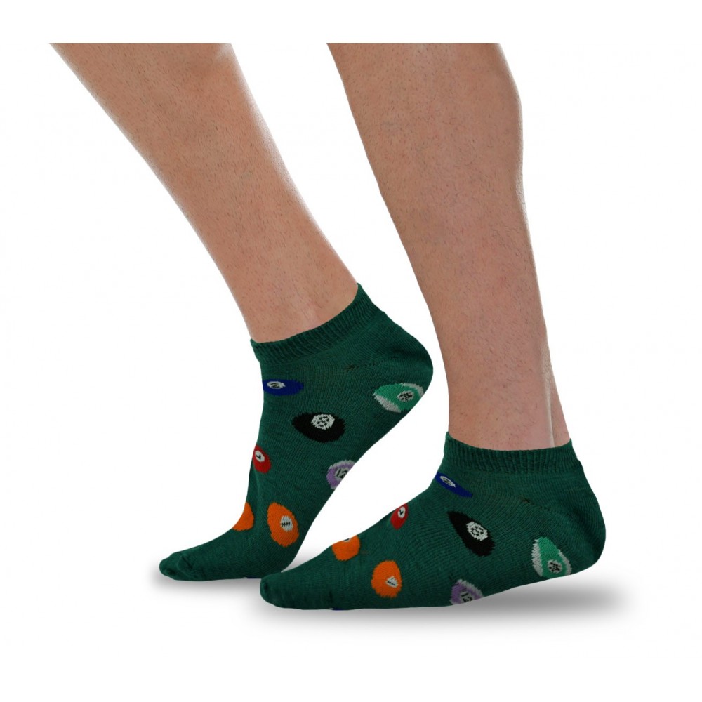 Pack da 12 fantasmini da uomo in cotone mod. BILIARDO tg unica 40/46