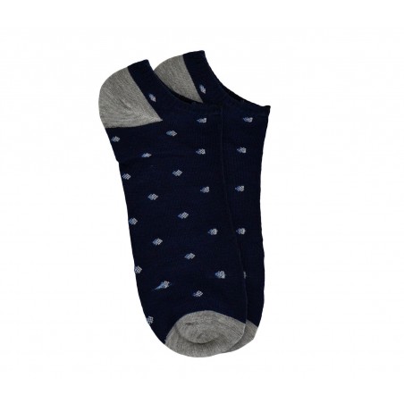 Pack da 12 fantasmini da uomo in cotone mod. GEOMETRIC tg unica 40/46