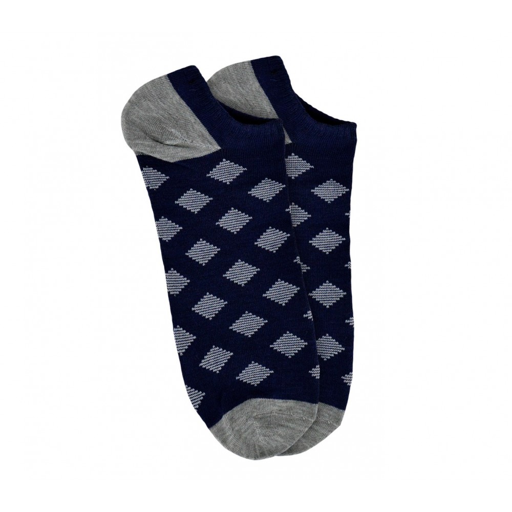 Pack da 12 fantasmini da uomo in cotone mod. GEOMETRIC tg unica 40/46