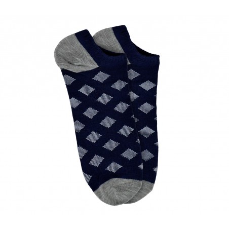 Pack da 12 fantasmini da uomo in cotone mod. GEOMETRIC tg unica 40/46