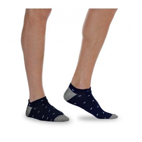 Pack da 12 fantasmini da uomo in cotone mod. GEOMETRIC tg unica 40/46