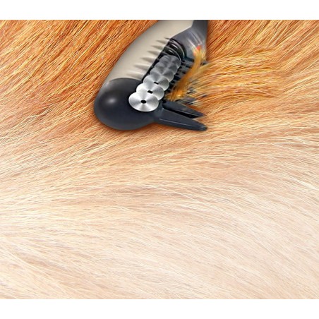 045763 Pettine elettrico taglia e sciogli nodi per cani e gatti