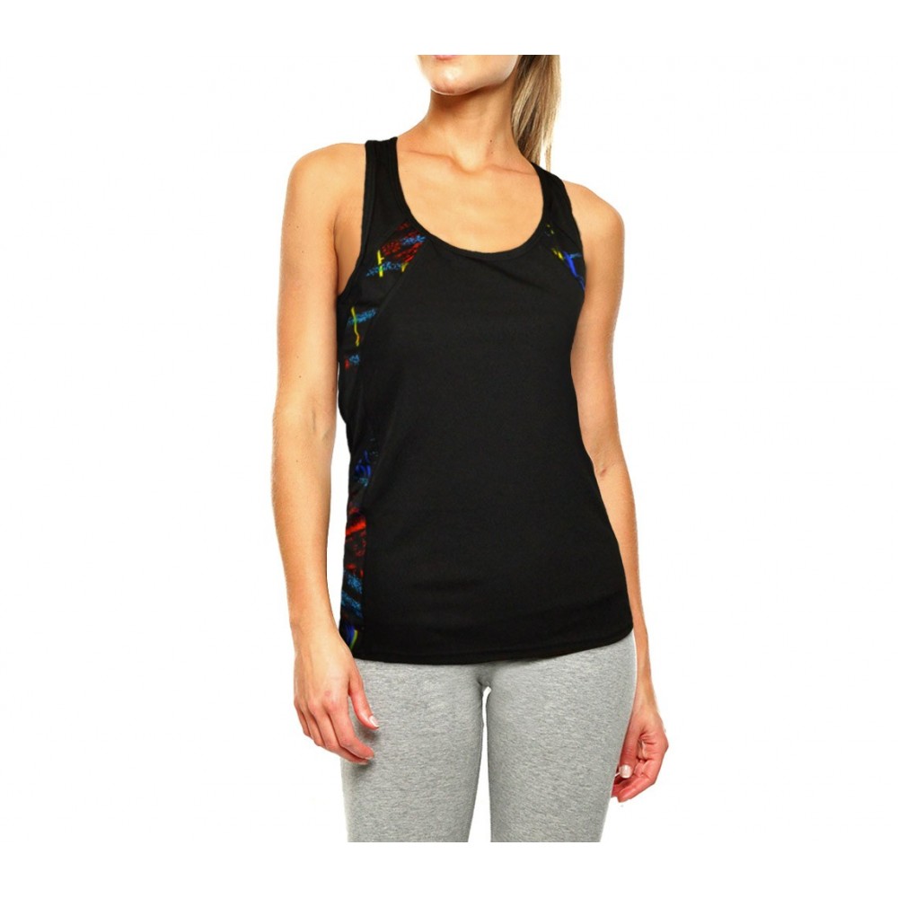 Canotta da donna in morbido tessuto DRI-FIT adatta per lo sport  