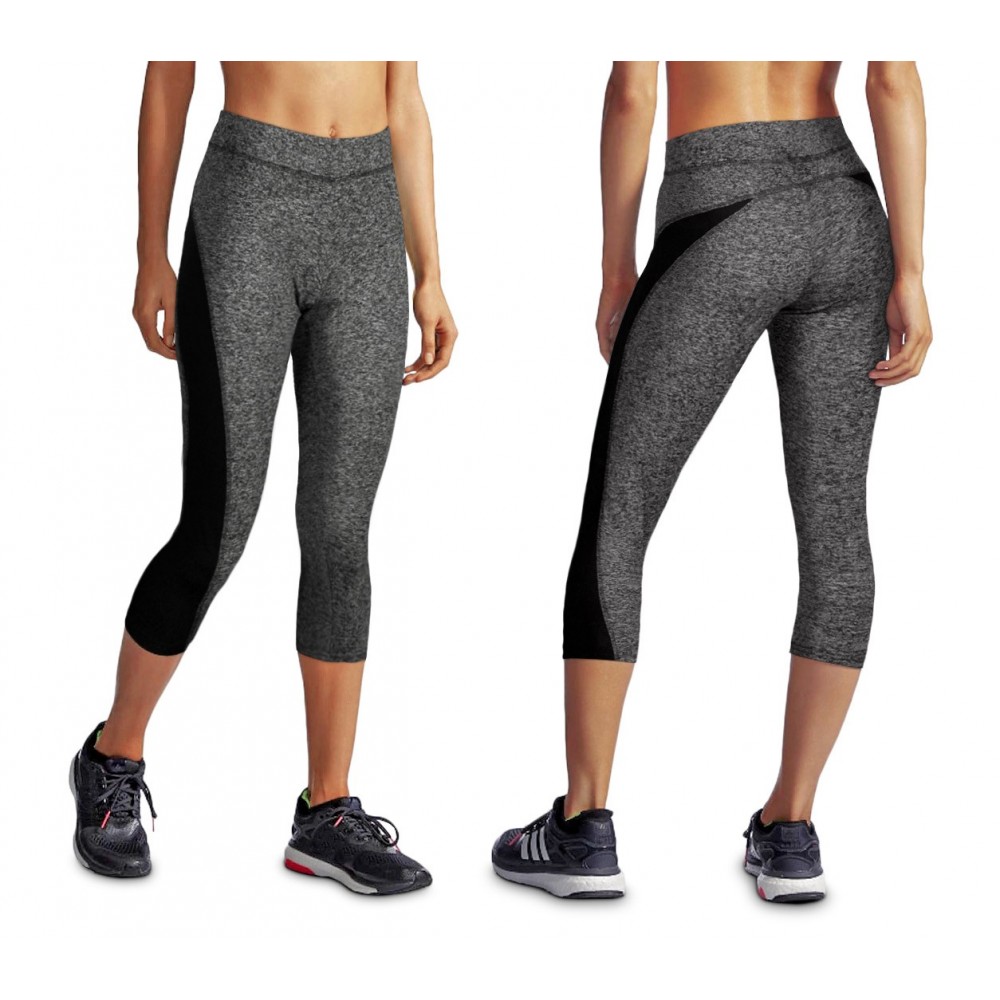 KZ-150 Leggings sportivo da donna al ginocchio tessuto tecnico