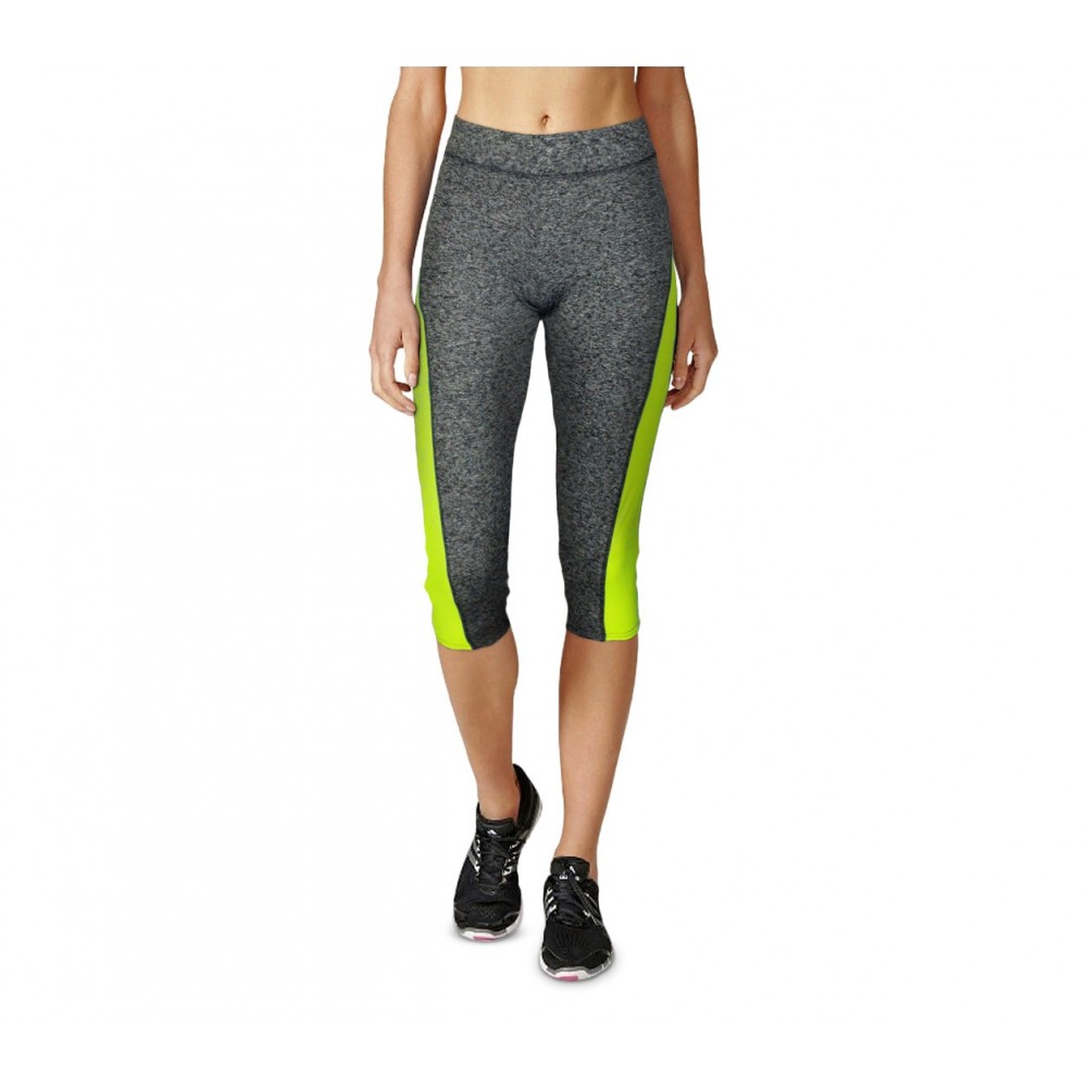 KZ-150 Leggings sportivo da donna al ginocchio tessuto tecnico