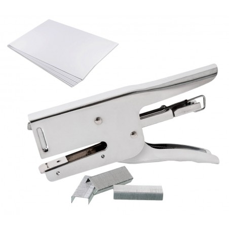 748796 Spillatrice o cucitrice a punto chiuso con punti metallici inclusi 24/6 748796 Spillatrice o cucitrice a punto chiuso con punti metallici inclusi 24/6