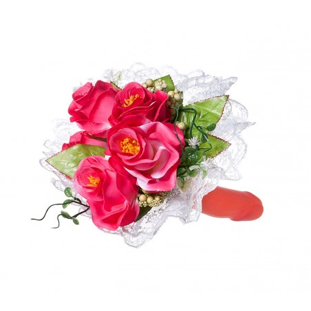 748943 Sexy bouquet per addio al nubilato con manico a forma di fallo