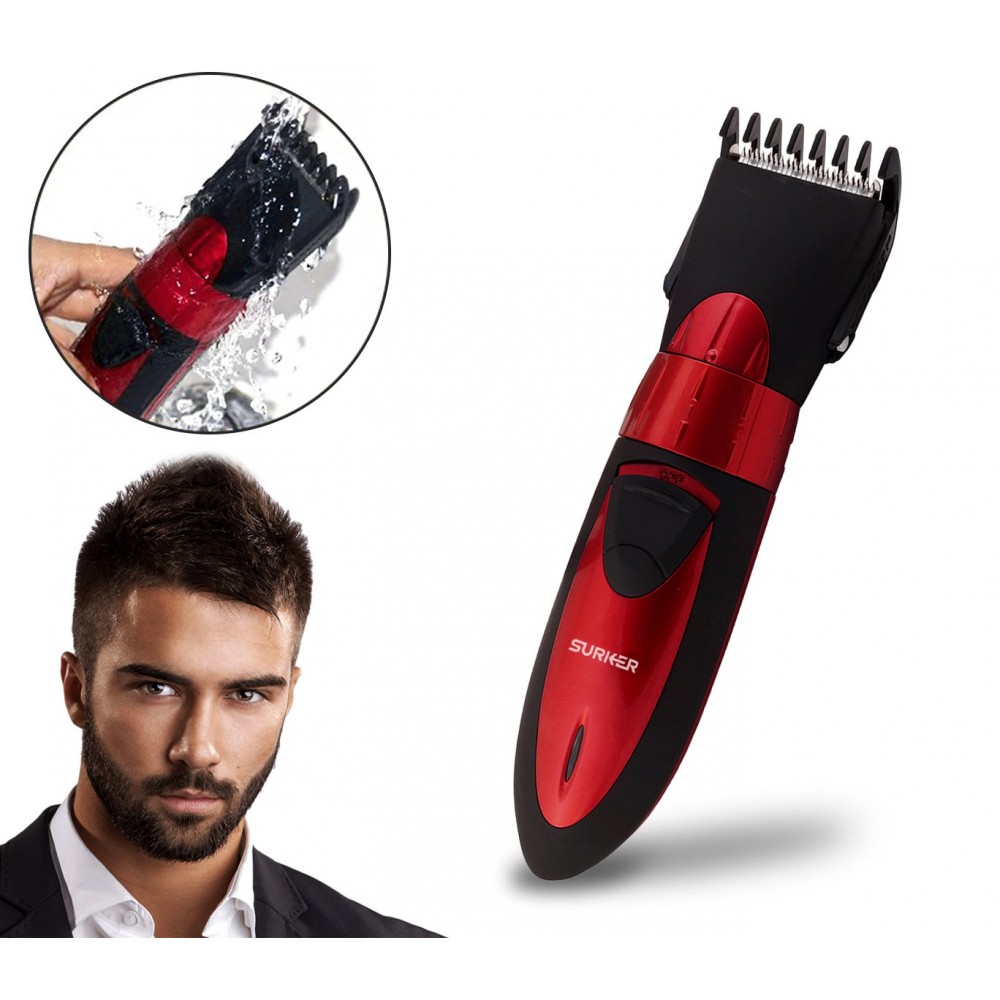 HC-7068 Rasoio tagliacapelli e barba elettrico impermeabile accessori