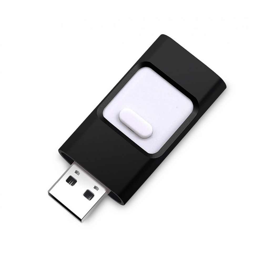 241036 Pendrive usb 3 in 1 connettori lightning e micro usb per smartphone e pc