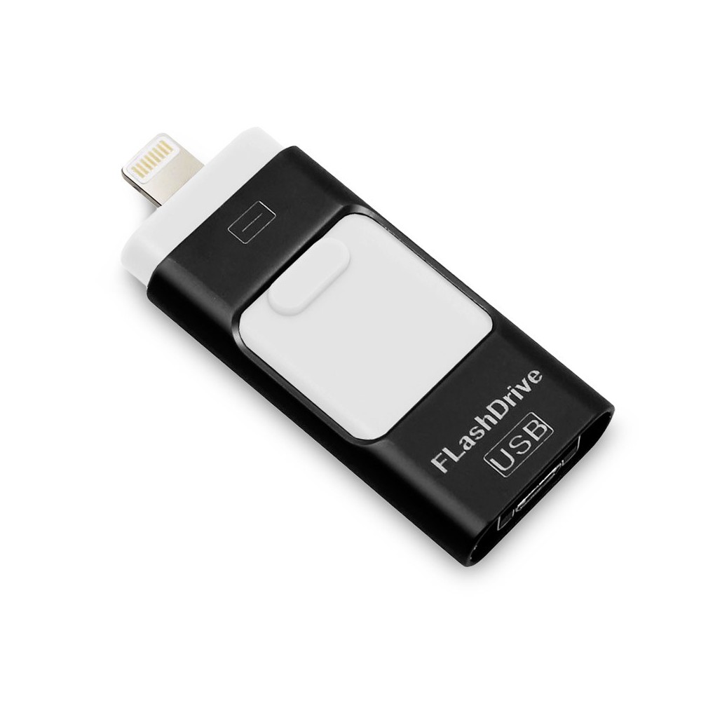 241036 Pendrive usb 3 in 1 connettori lightning e micro usb per smartphone e pc