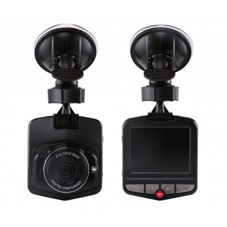 Telecamera DVR per auto con schermo 2.4" con memoria espandibile fino a 32 gb