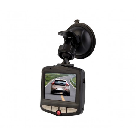 Telecamera DVR per auto con schermo 2.4" con memoria espandibile fino a 32 gb