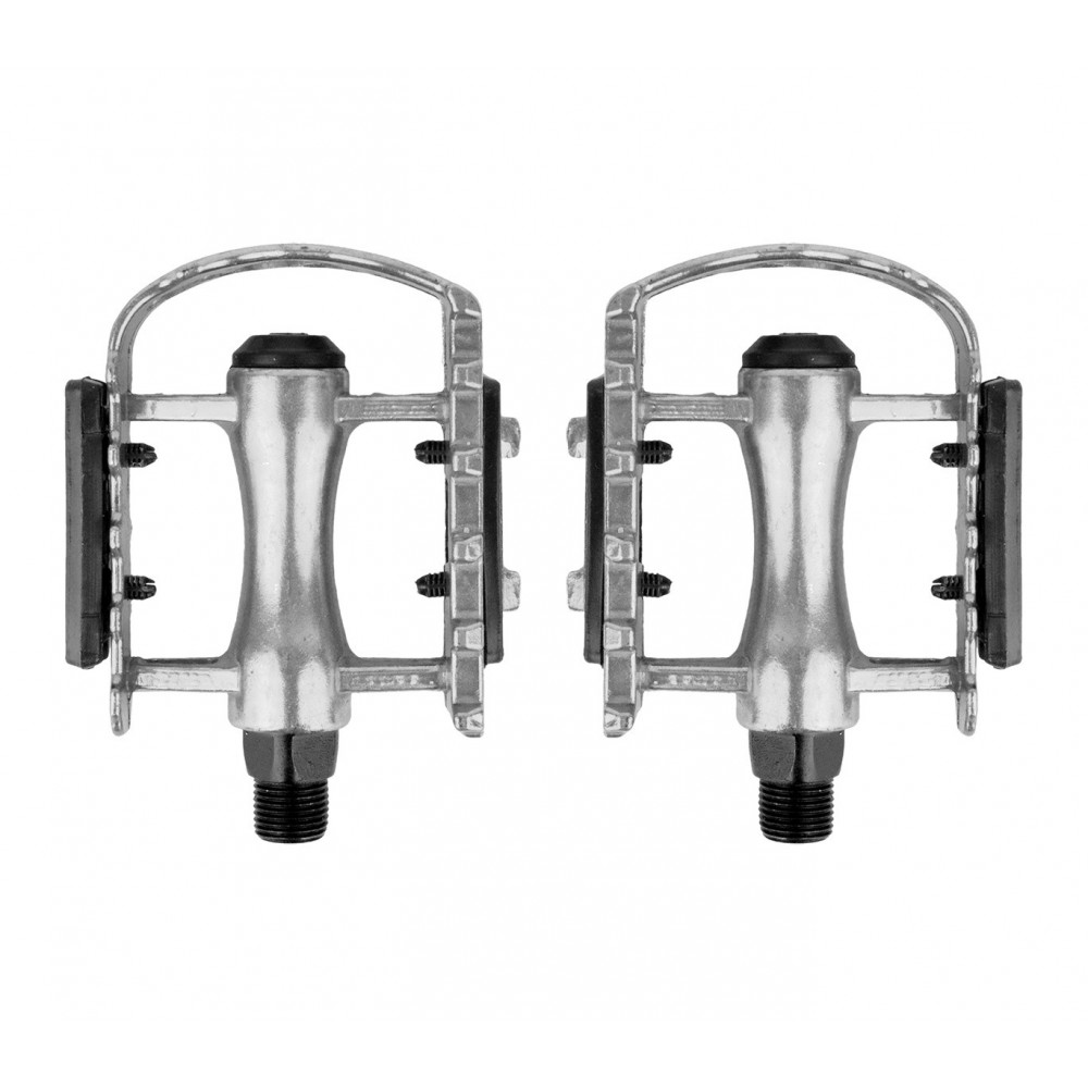300057 Coppia di pedali  FLAT di ricambio per bicicletta perno ø 14.2 mm