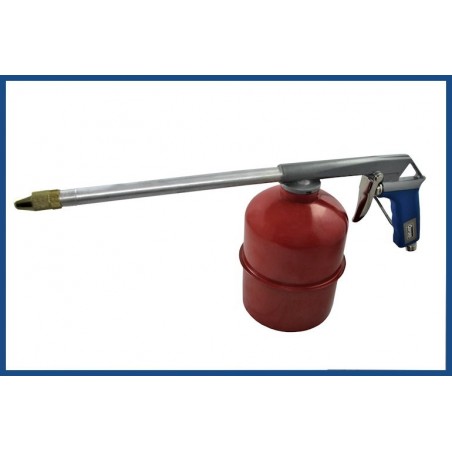 Kit compressore 5 pz areografo pistola gonfiaggio lavaggio