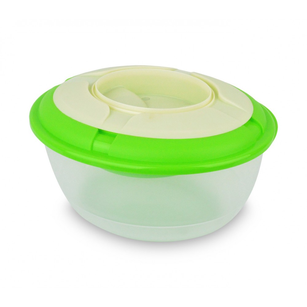 Image of Contenitore porta pranzo KEEP & GO 355305 con gel refrigerante caldo-frossodo Verde052