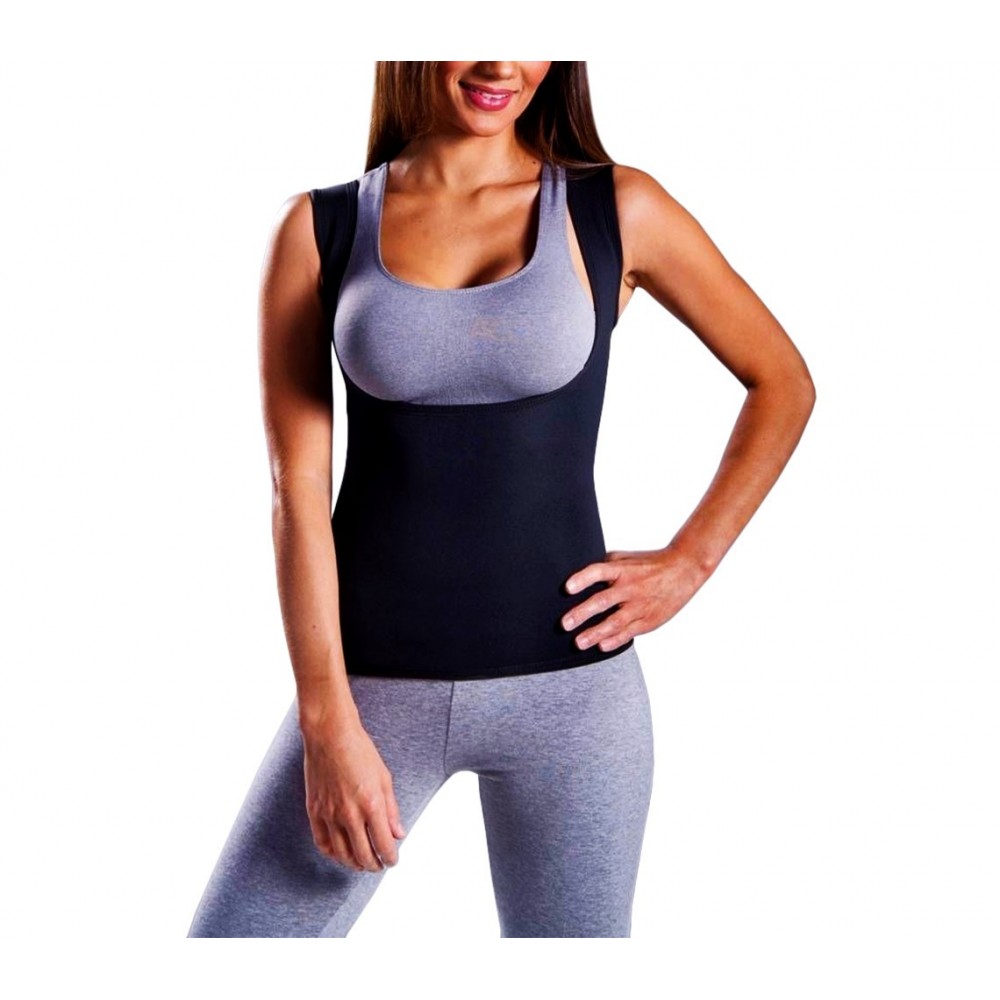 Canotta fitness 302333 effetto snellente e dimagrante taglie dalla S alla XXL