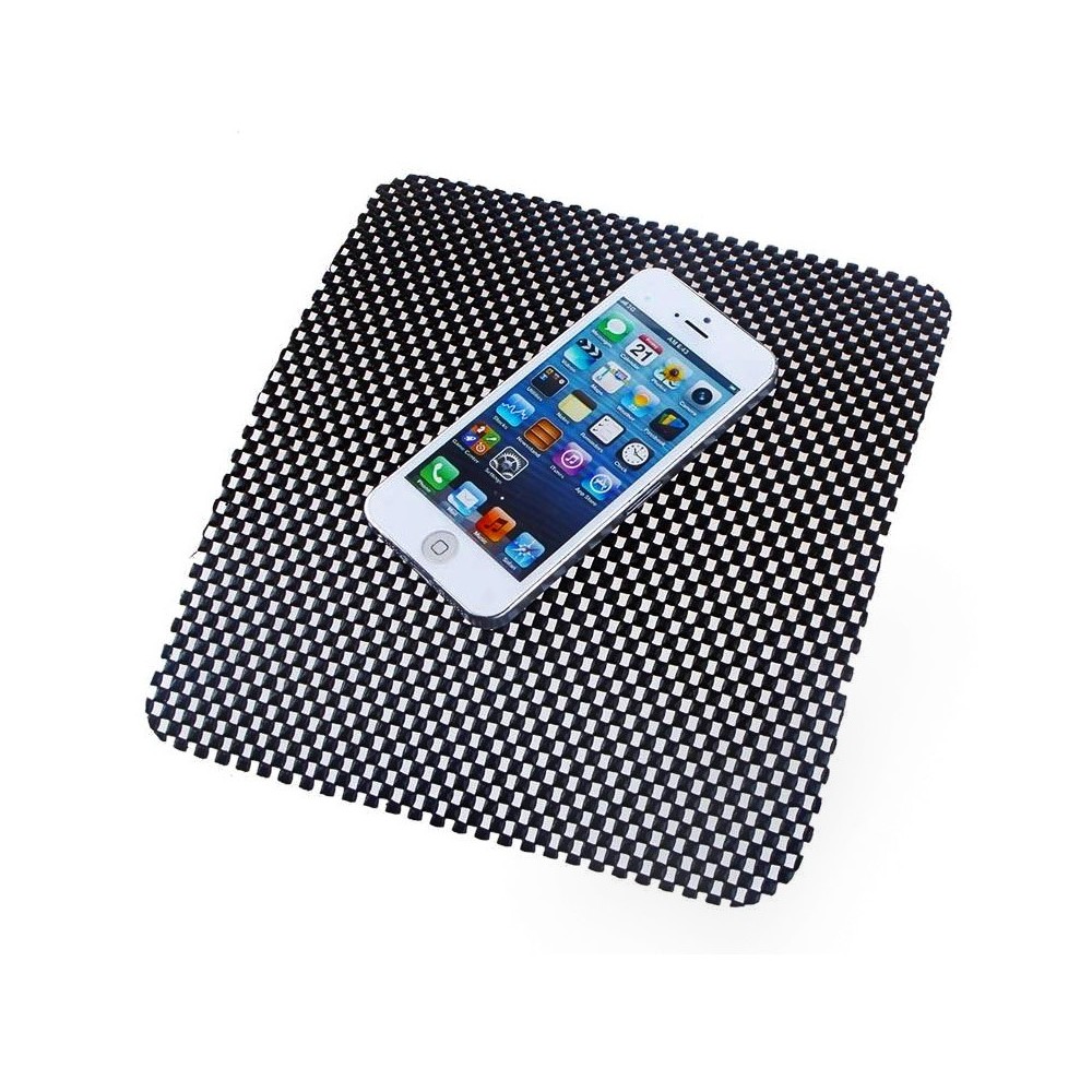 Set 3 tappetini 516940 antiscivolo 15 x 15cm universali per auto