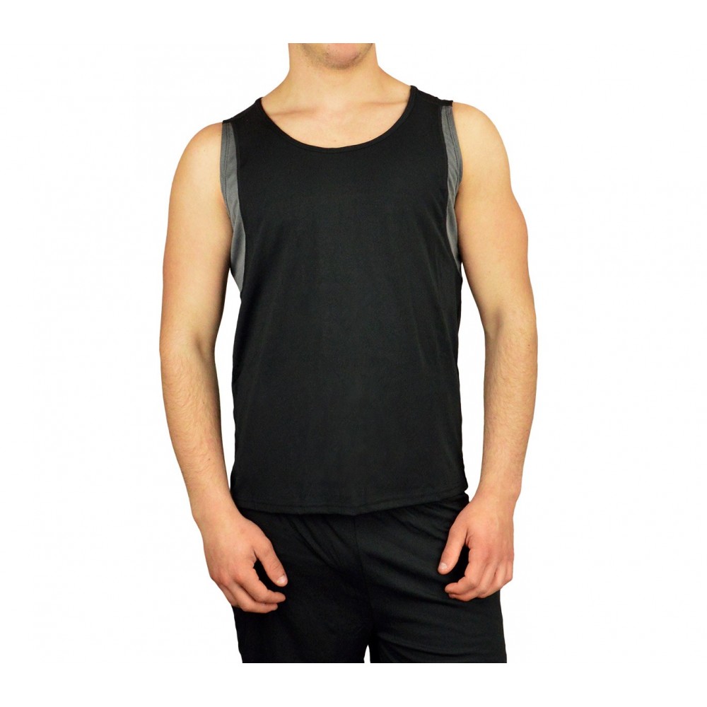 KZ-325 Canotta sportiva da uomo modello TECHNO taglie dalla S alla XL 