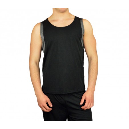 KZ-325 Canotta sportiva da uomo modello TECHNO taglie dalla S alla XL 