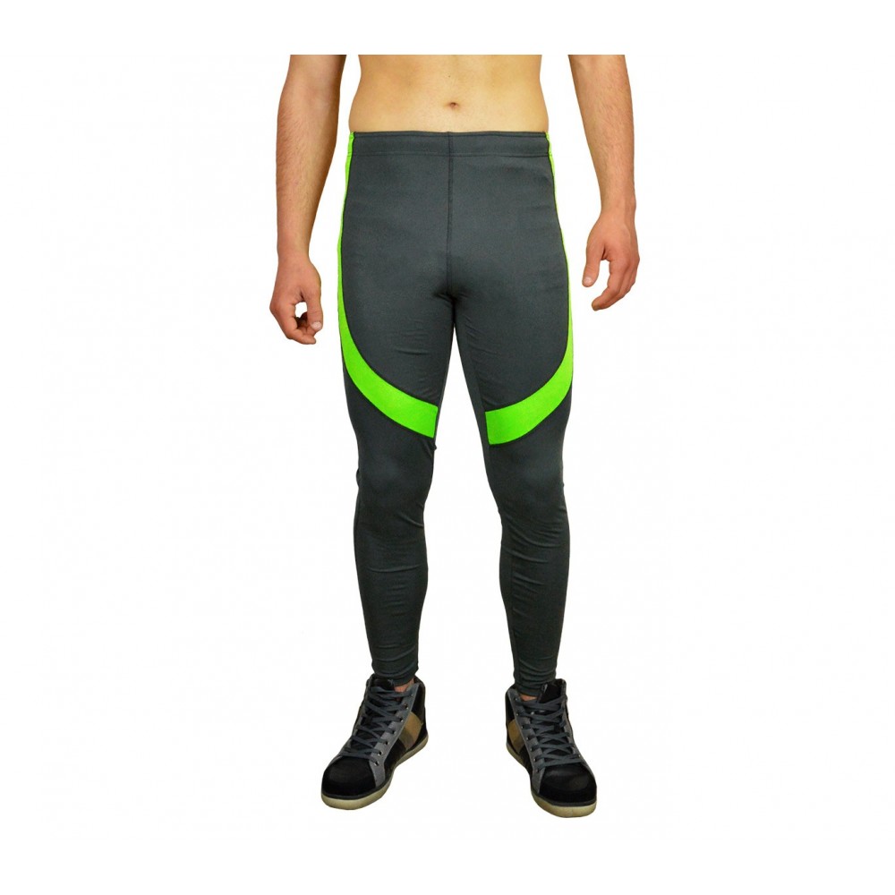KZ-327 Pantaloni per lo sport da uomo con inserti colorati tessuto