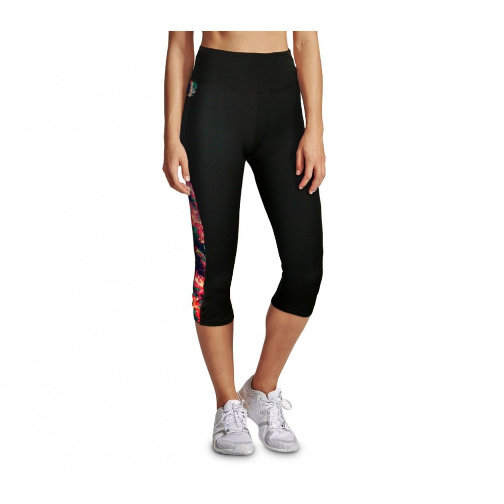 KZ-290 Leggings sportivo al polpaccio da donna in tessuto traspirante  