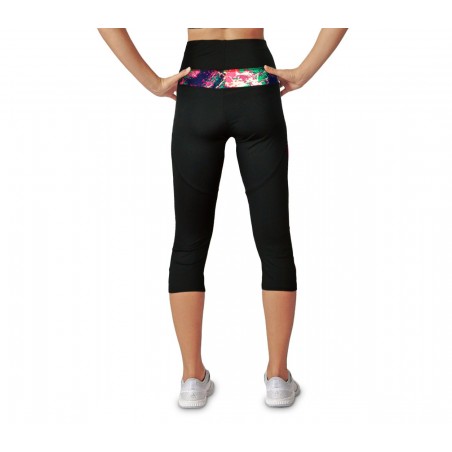 KZ-290 Leggings sportivo al polpaccio da donna in tessuto traspirante  